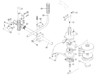 Part Location Diagram of 610330 Lawn Boy Open Grip